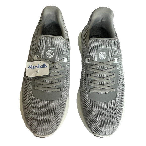 Women's 7.5 Peter Millar Hyperlight Apollo Sneaker Gray Slip On LF23EF11 $185 - Picture 1 of 6